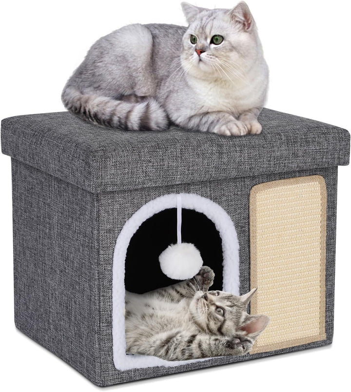 Multi-Functional Cat Hideaway and Play Zone Kalsten