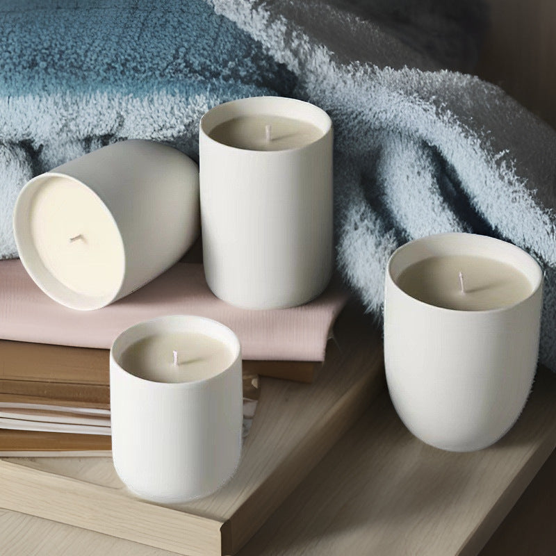 Elegant Minimalist Ceramic Candle Holder Kalsten