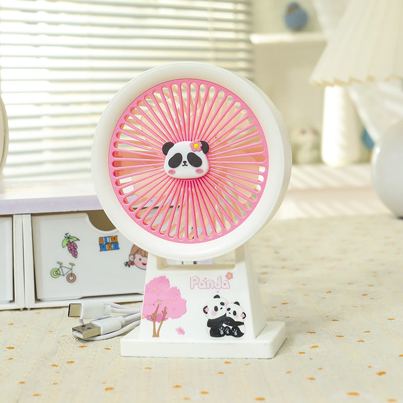 Ladies portable mini fan with panda design Kalsten