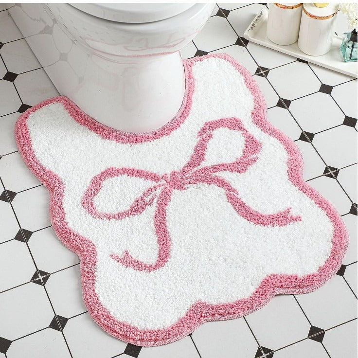 Cat-Themed Bath Mat