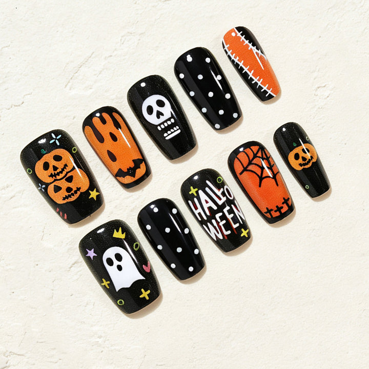 Creative Halloween Nail Design Set Kalsten