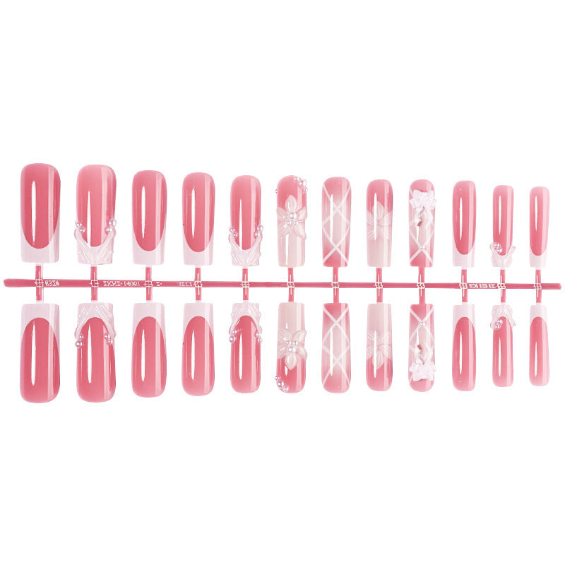 Artificial nail set with elegant decorations Kalsten