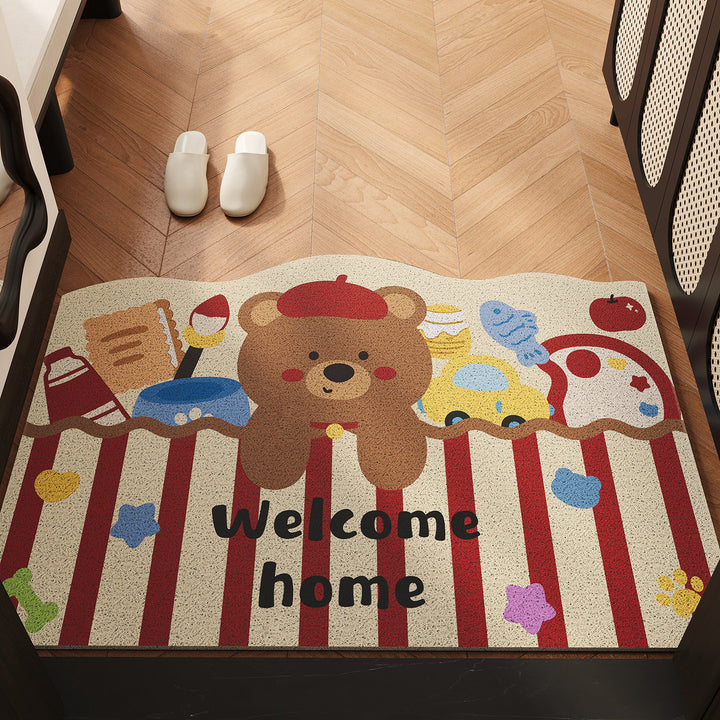 Cute Character Welcome Mat