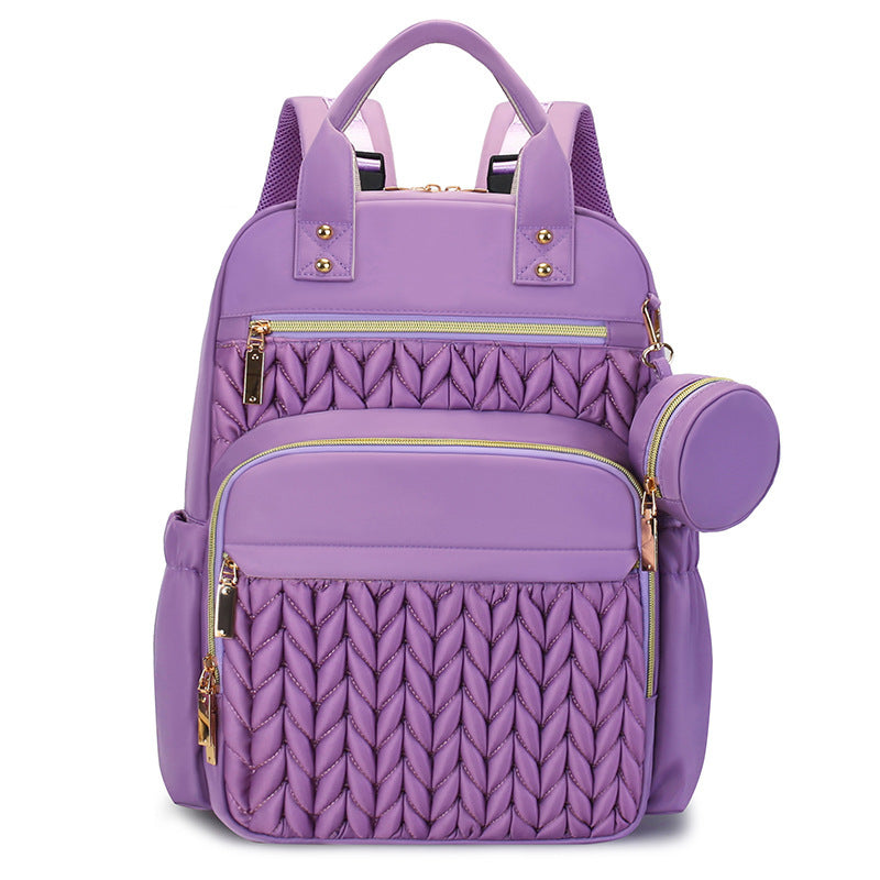 Fashionable backpack with practical compartment system Kalsten