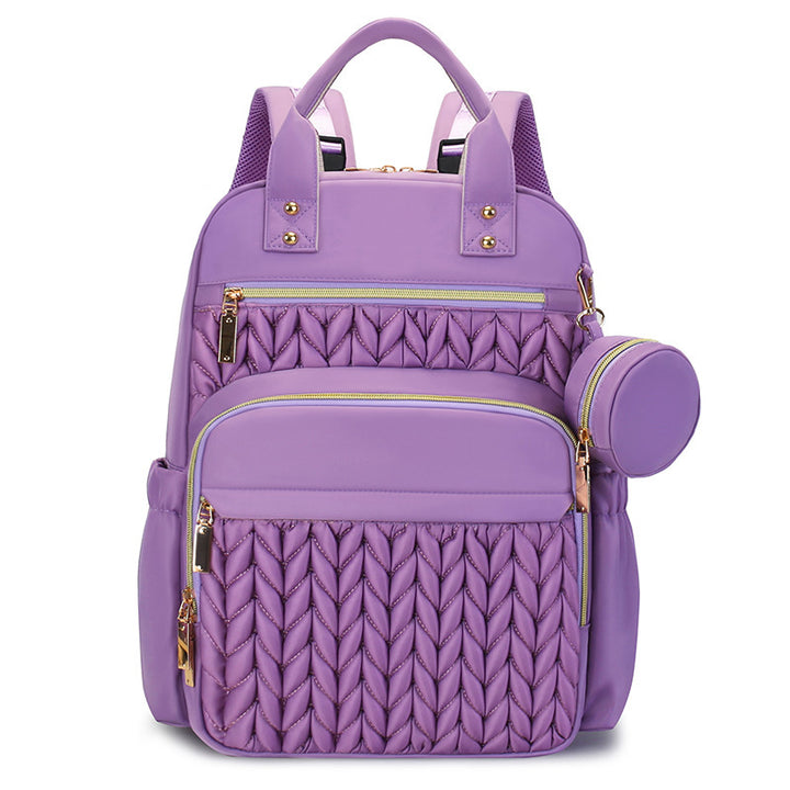 Fashionable backpack with practical compartment system Kalsten