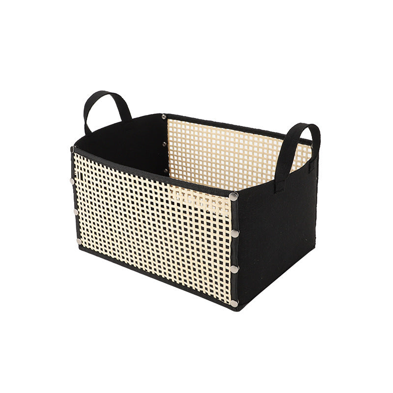 Multifunctional Storage Basket with Handles Kalsten
