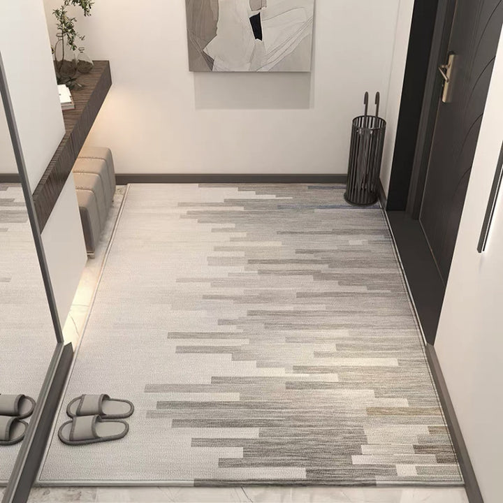 Geometric Patterned Non-Slip Entrance Mat