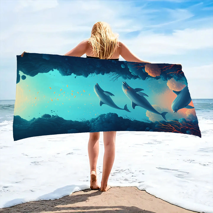 Luxurious Oversized Beach Towel Kalsten