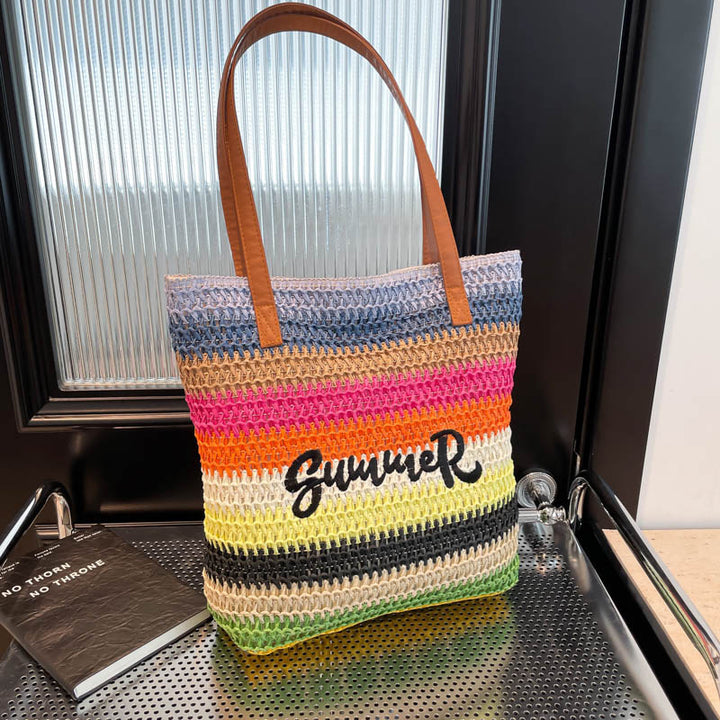 Woven Beach Tote