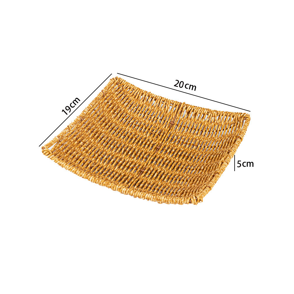Women Handcrafted Storage Basket with Round Design Kalsten