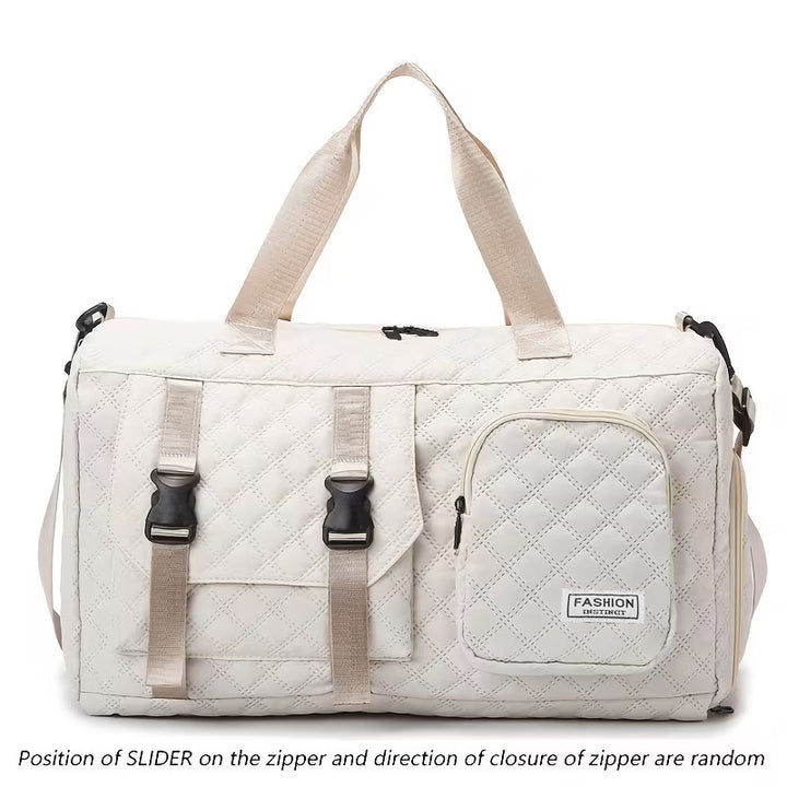 Versatile Quilted Travel Duffel Bag Kalsten