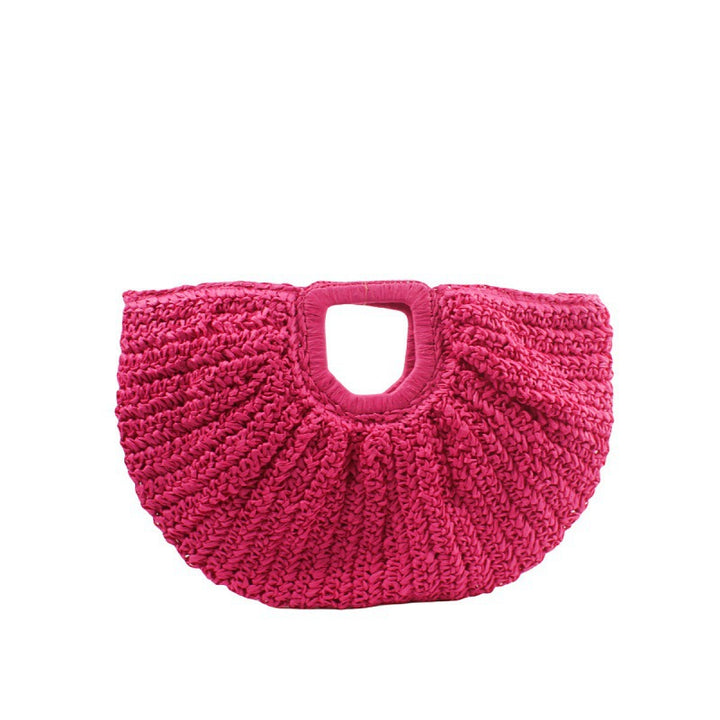 Designer Bast handbag with unique cut Kalsten