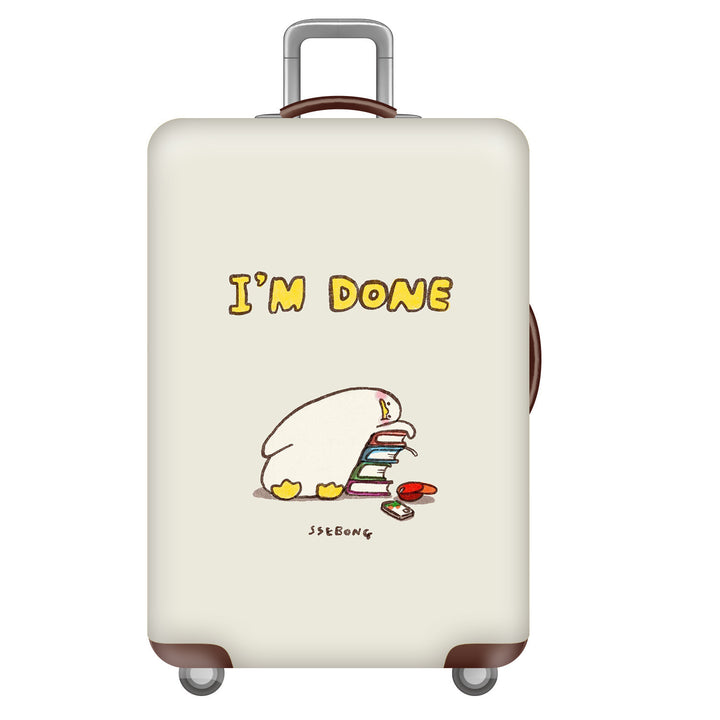 Women's Hard Shell Suitcase with Unique Illustrative Design Kalsten