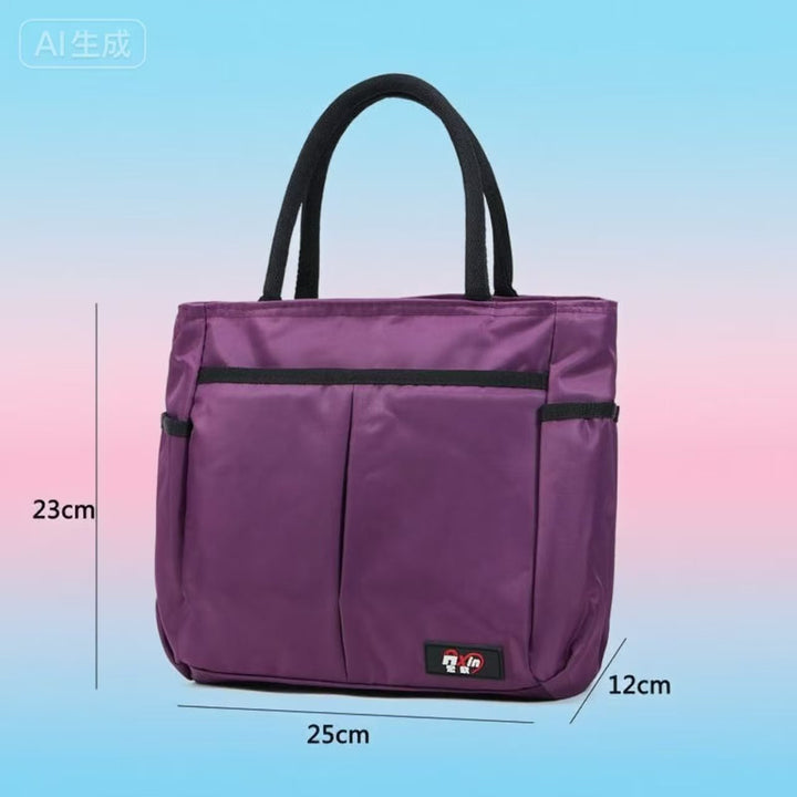 Floral Print Multi-Pocket Tote Bag Kalsten