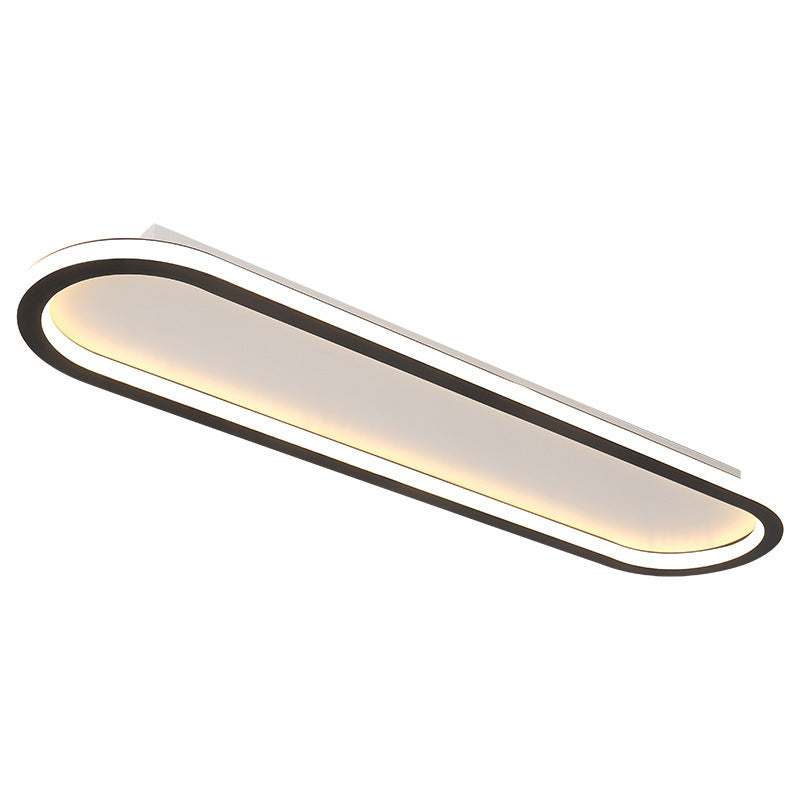 Modern Oval LED Ceiling Fixture