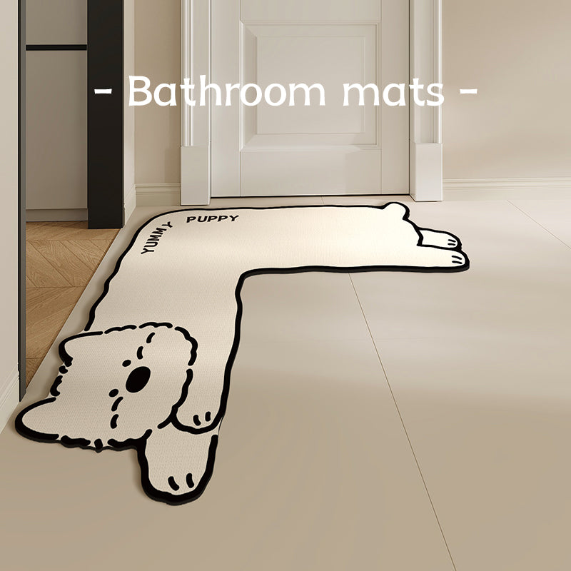 Cute Animal-Themed Bath Mat Kalsten