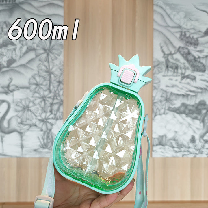 Women's Water Bottle in Pineapple Design Kalsten