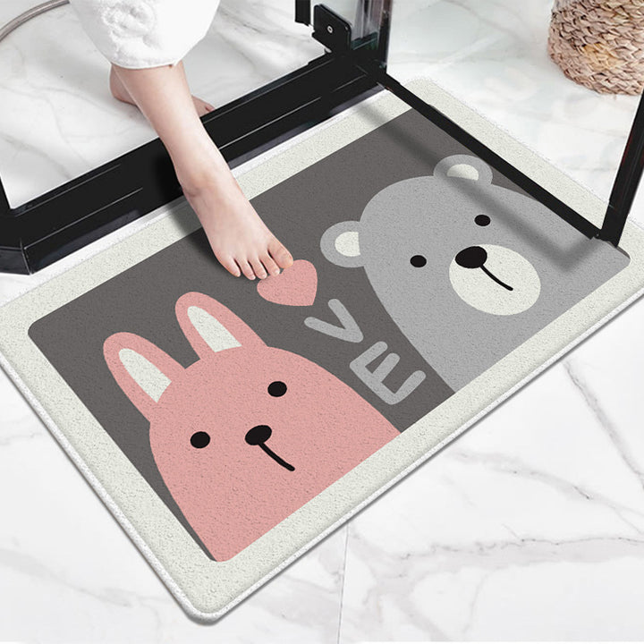 Cute Cartoon Dog-Themed Doormat Kalsten