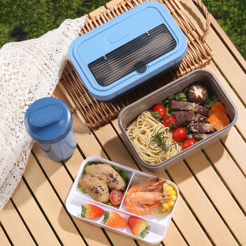 Multi-Compartment Stainless Steel Bento Lunch Box
