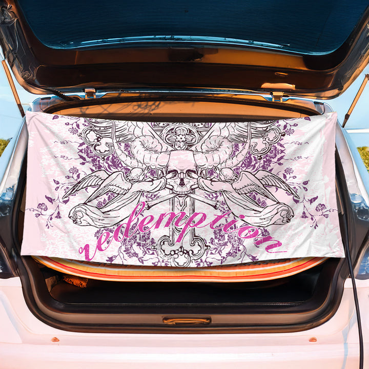Trunk mat with creative flamingo design Kalsten