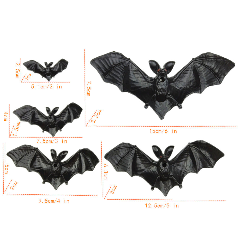 Realistic Decorative Bat Figurines Kalsten