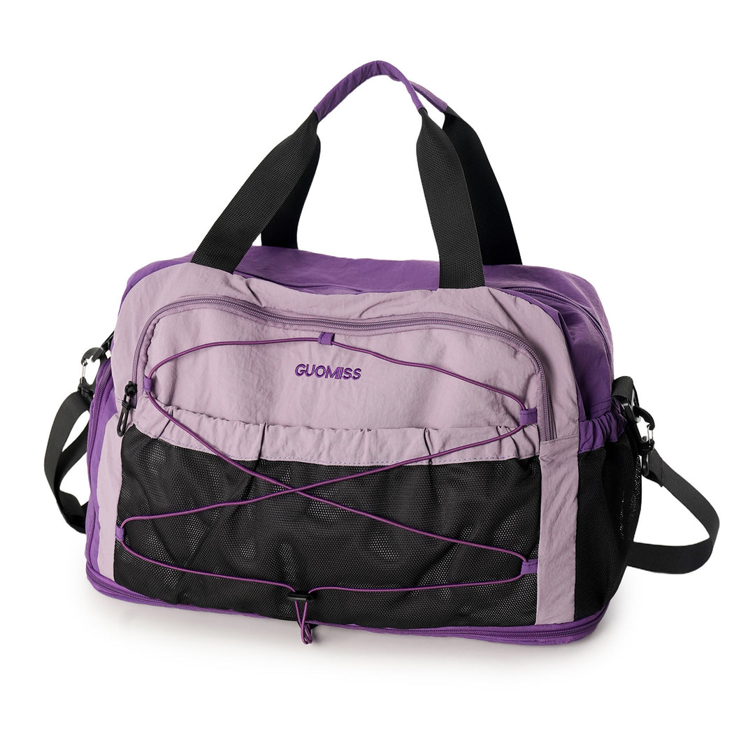 Versatile Travel Duffel with Mesh Pockets