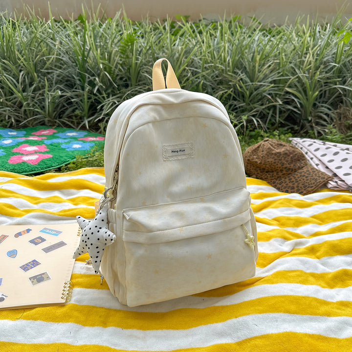 Star-Patterned Casual Backpack Kalsten