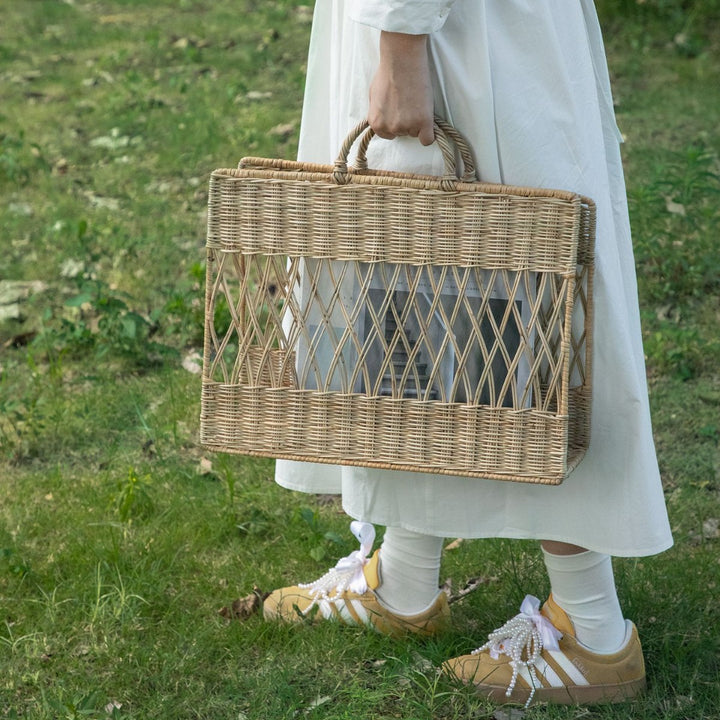 Modern Woven Storage Caddy Kalsten