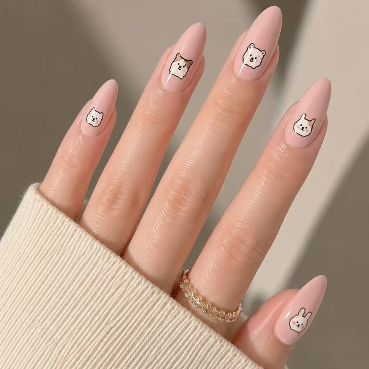 Cute Animal-Themed Nail Art Kalsten