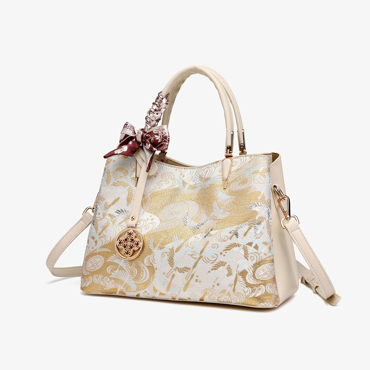 Elegant Patterned Handbag