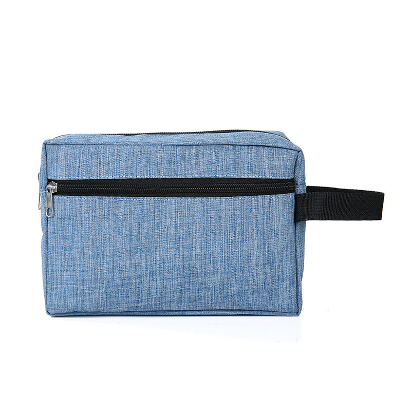 Practical cosmetic bag with two zippers Kalsten