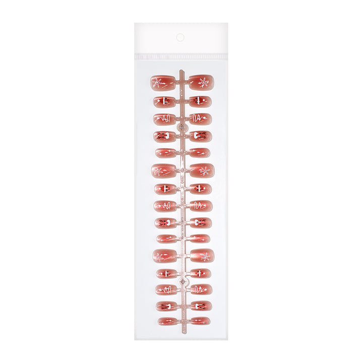Holiday-Themed Press-On Nail Set Kalsten