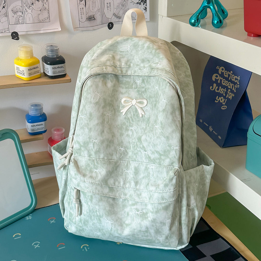 Playful Embroidered Backpack Kalsten