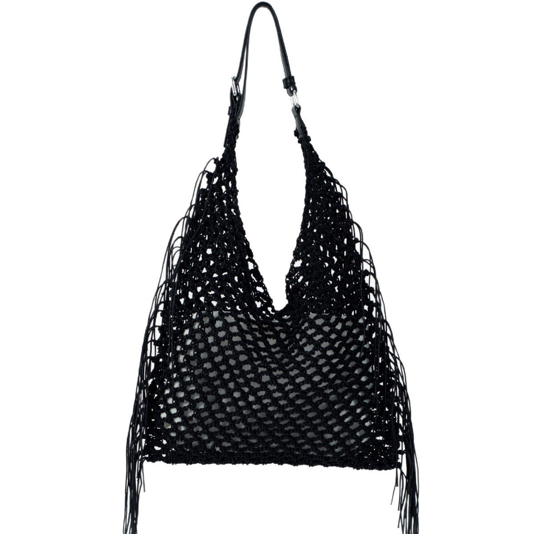 Trendy, Handcrafted Mesh Handbag Kalsten