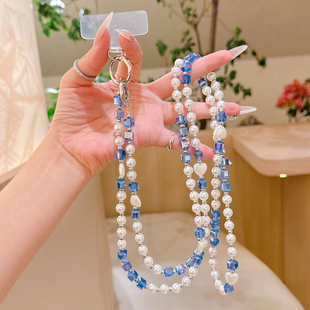 Pearl and Gemstone Eyewear Lanyard Kalsten