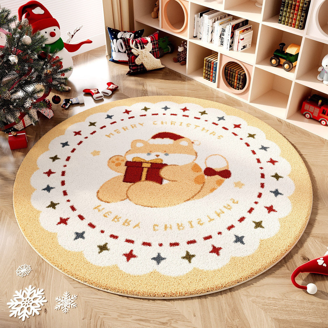 Festive Christmas Area Rug