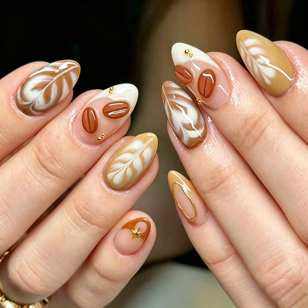 Artisanal Manual Nail Design Set