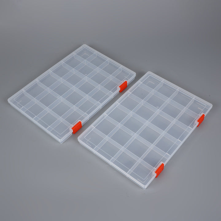 Transparent Multi-Grid Craft Organizer Kalsten