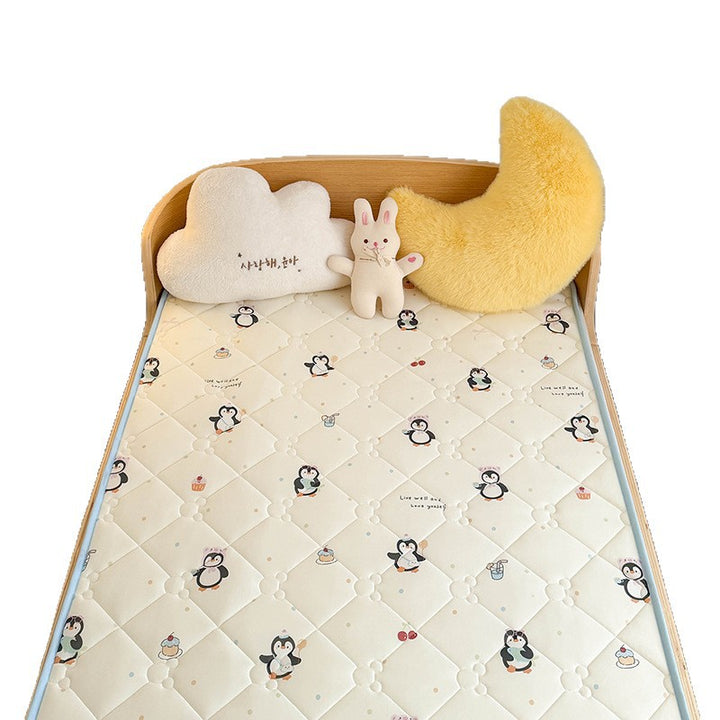 Children's mattress topper breathable with 3D mesh, foldable and non-slip