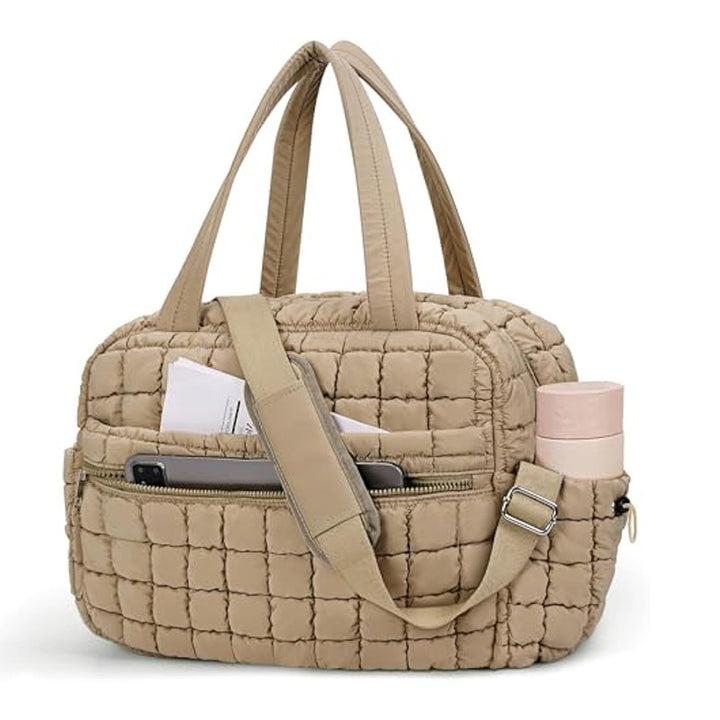 Quilted Multi-Functional Travel Tote Kalsten