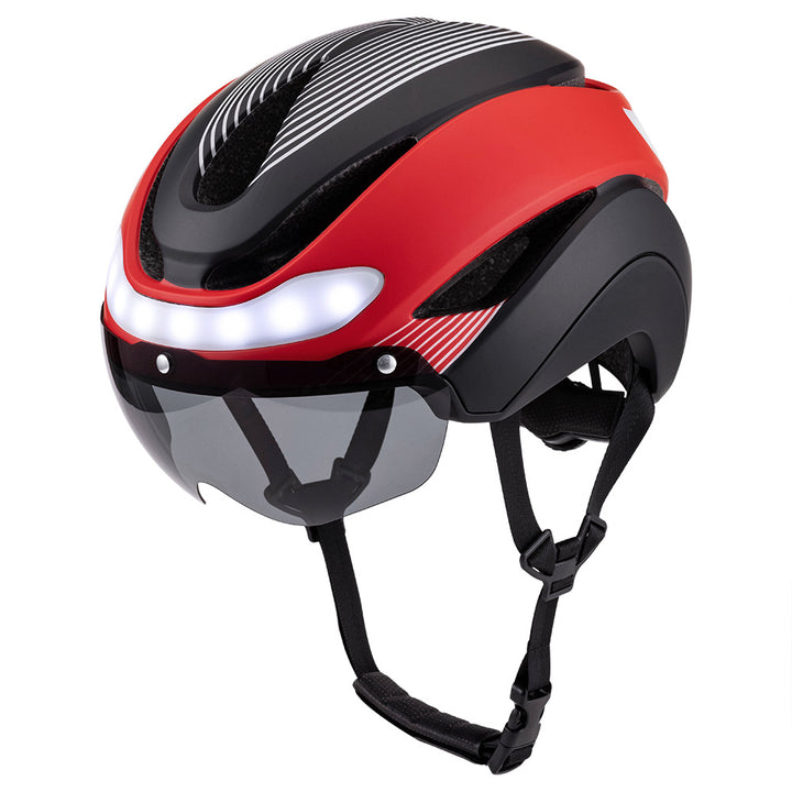 Advanced Cycling Helmet with Integrated Safety Light Kalsten