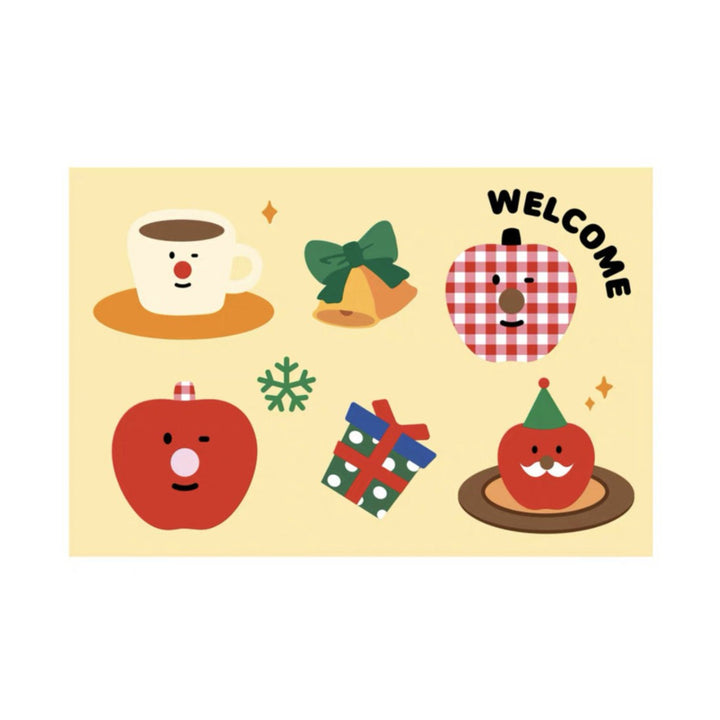 Fun-Themed Welcome Mat