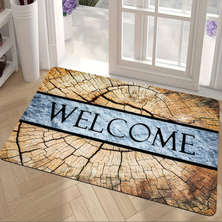Aquatic-Themed Bath Mat Kalsten