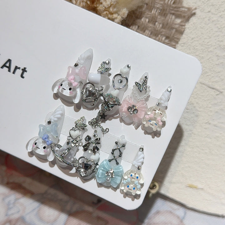Playful Character-Themed Decorative Nail Art Kit