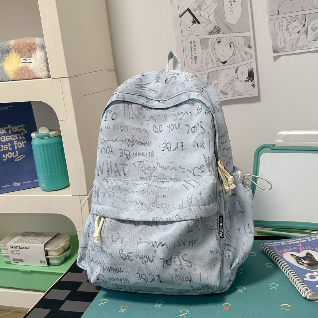 Artistic Graphic Print Backpack Kalsten