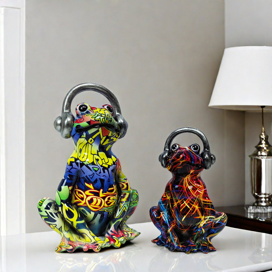 Musical Frog Sculpture Kalsten