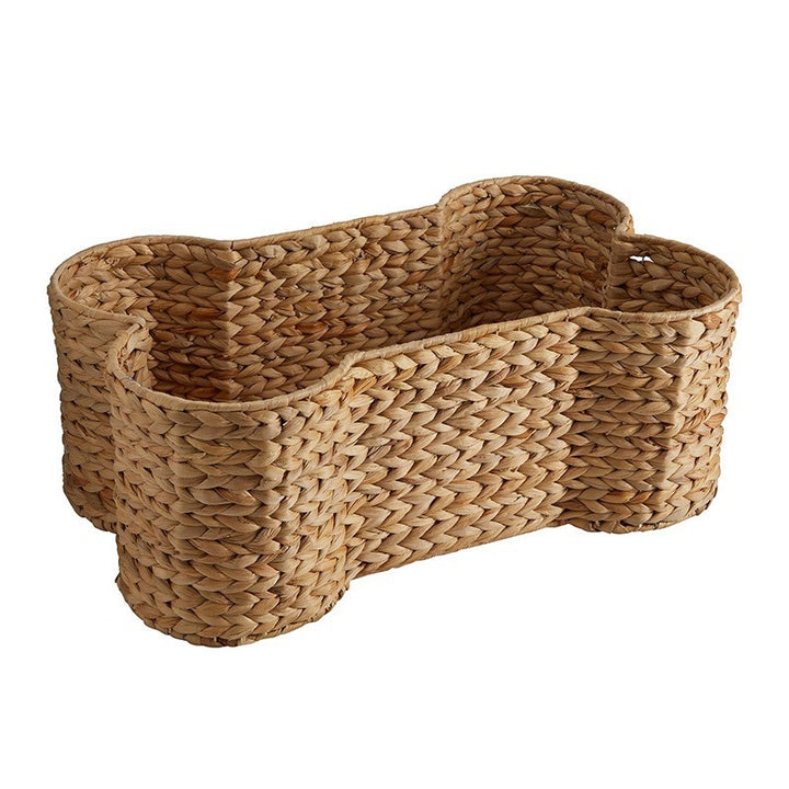 Decorative Woven Bone-Shaped Basket Kalsten