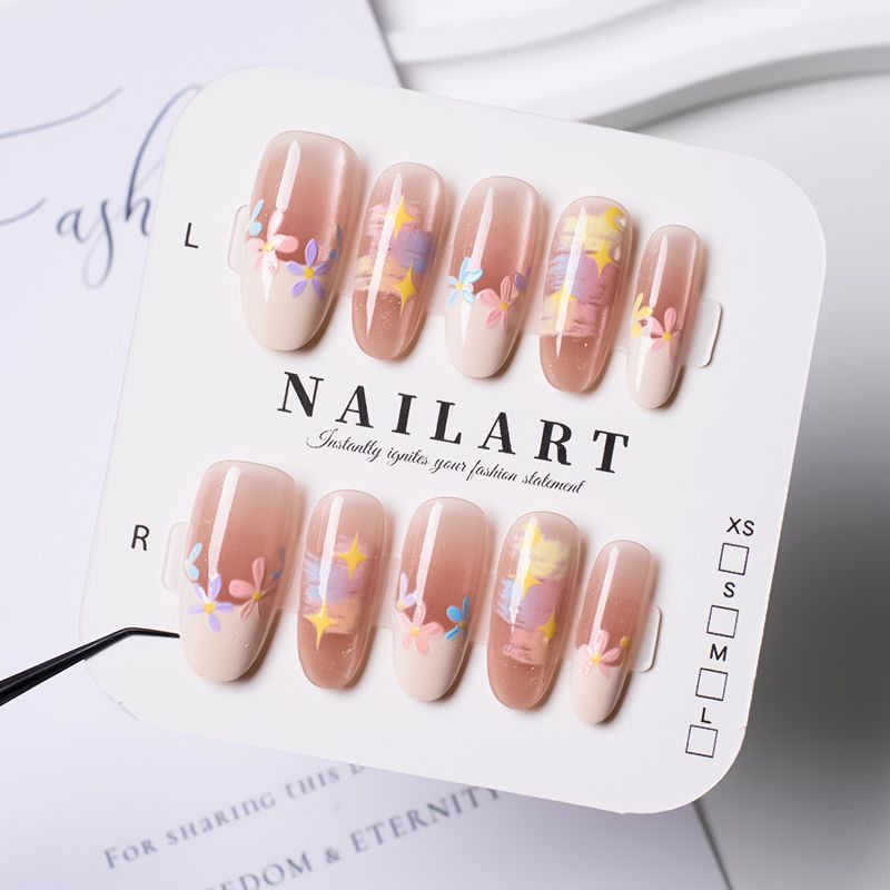 Ombre Stiletto Press-On Nail Set Kalsten