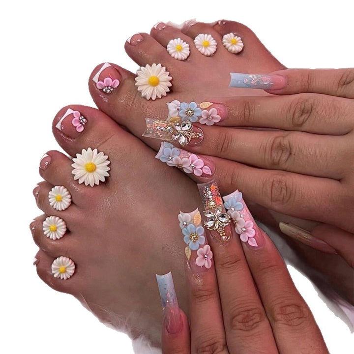Floral Artisan Press-On Nail Set Kalsten