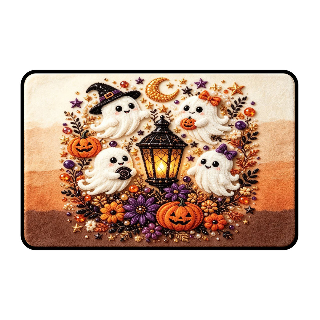 Halloween Theme Bath Mat